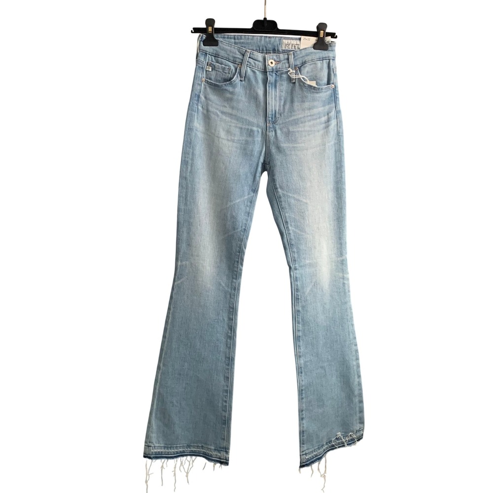 AG Adriano Farrah Boot High Rise Jeans Light Blue 25x32 JRN1B83LH